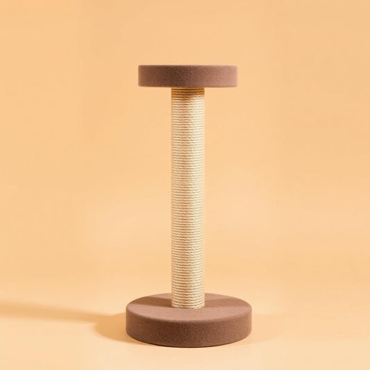 Modern sisal cat scratching post