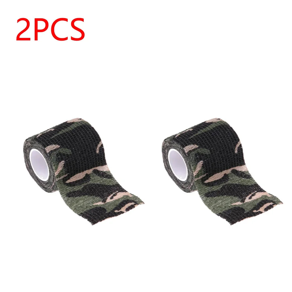 Camouflage Invisible Tape Camo Form Self Cling Camo Hunting Rifle Fabric Tape Wrap Camouflage Tape Outdoor Camping Accessories PawLuxe