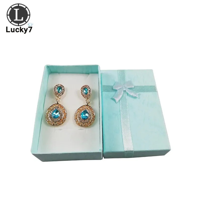 24pcs/Lot Jewelry Sets Display Box For Necklace Earrings Ring 5*8*2.5cm Packaging Shadow Box Jewelry Organizer PawLuxe