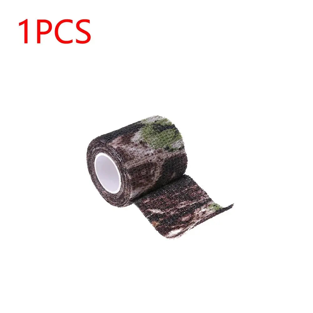 Camouflage Invisible Tape Camo Form Self Cling Camo Hunting Rifle Fabric Tape Wrap Camouflage Tape Outdoor Camping Accessories PawLuxe