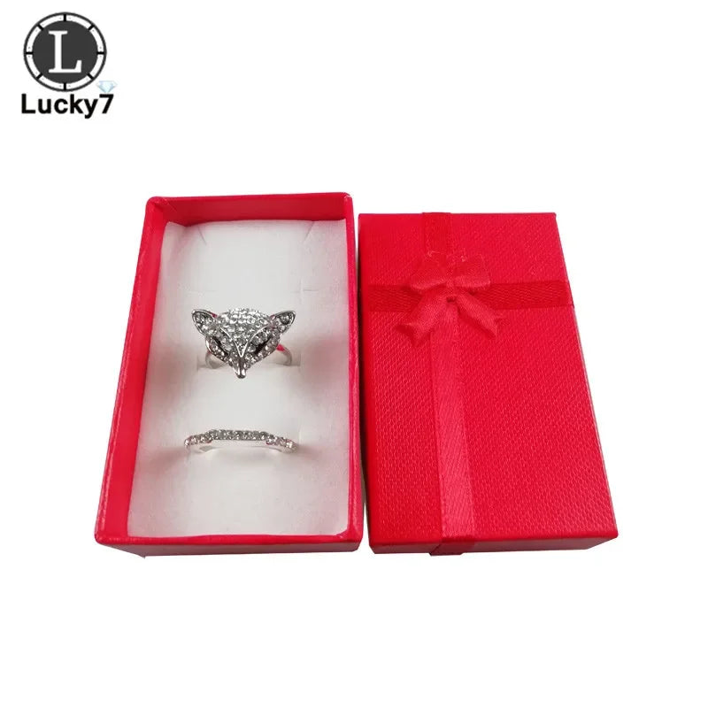 24pcs/Lot Jewelry Sets Display Box For Necklace Earrings Ring 5*8*2.5cm Packaging Shadow Box Jewelry Organizer PawLuxe