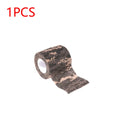 Camouflage Invisible Tape Camo Form Self Cling Camo Hunting Rifle Fabric Tape Wrap Camouflage Tape Outdoor Camping Accessories PawLuxe