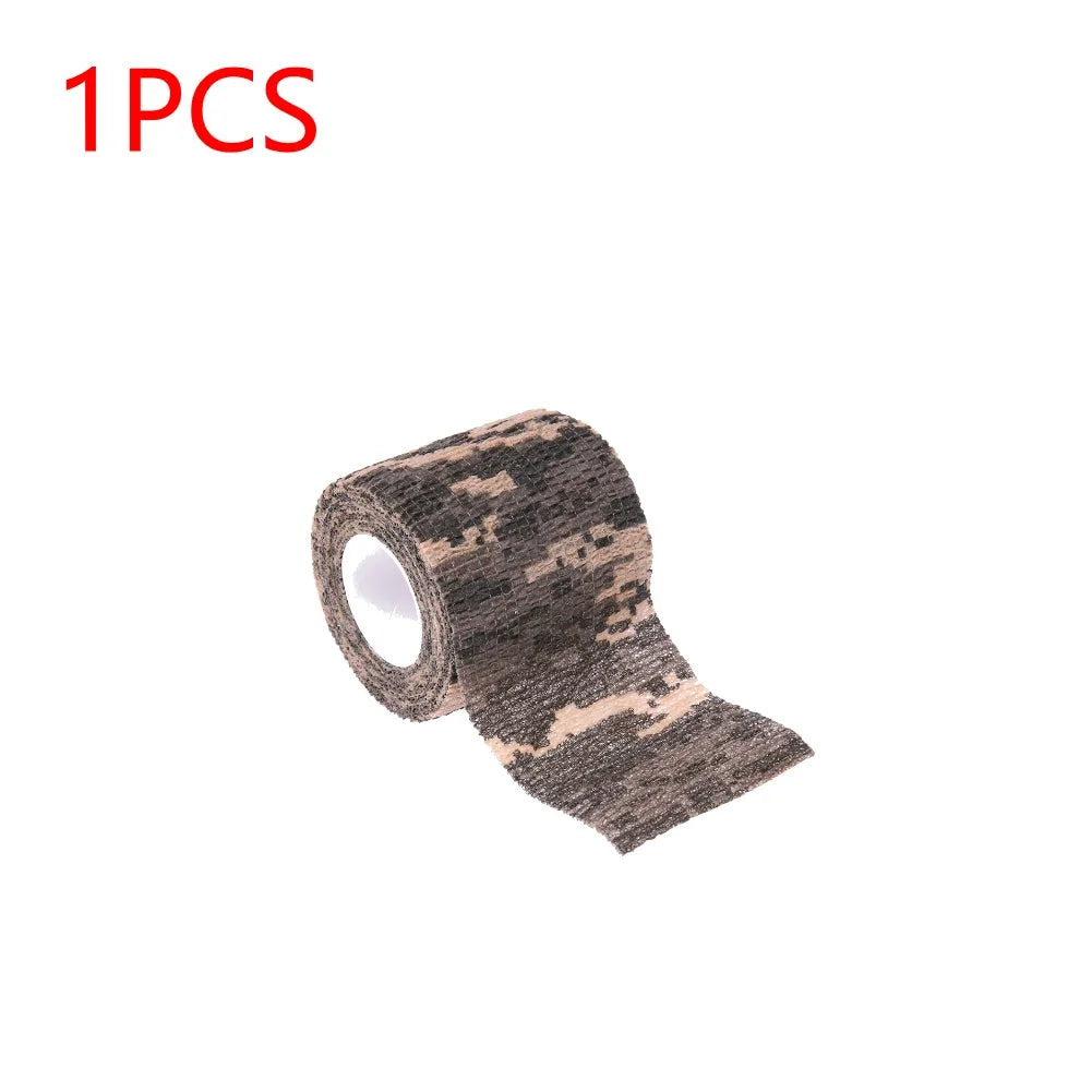Camouflage Invisible Tape Camo Form Self Cling Camo Hunting Rifle Fabric Tape Wrap Camouflage Tape Outdoor Camping Accessories PawLuxe