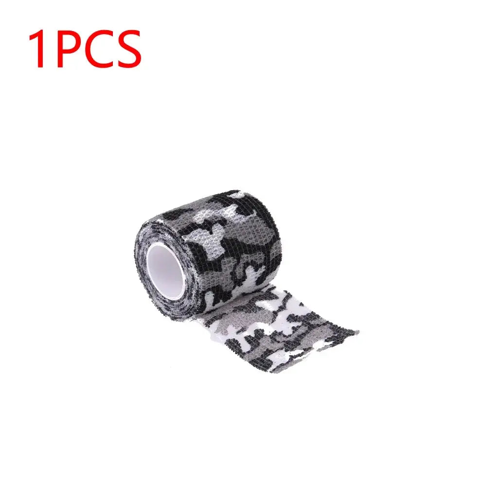 Camouflage Invisible Tape Camo Form Self Cling Camo Hunting Rifle Fabric Tape Wrap Camouflage Tape Outdoor Camping Accessories PawLuxe