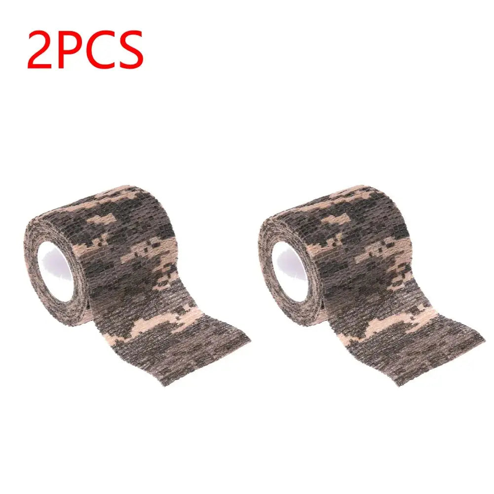 Camouflage Invisible Tape Camo Form Self Cling Camo Hunting Rifle Fabric Tape Wrap Camouflage Tape Outdoor Camping Accessories PawLuxe