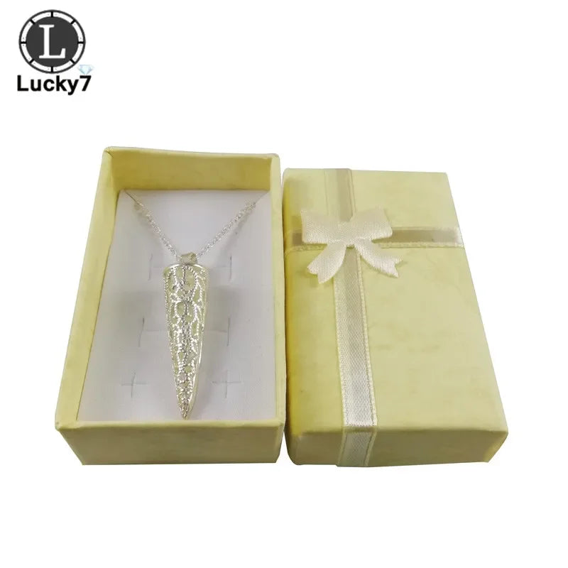 24pcs/Lot Jewelry Sets Display Box For Necklace Earrings Ring 5*8*2.5cm Packaging Shadow Box Jewelry Organizer PawLuxe