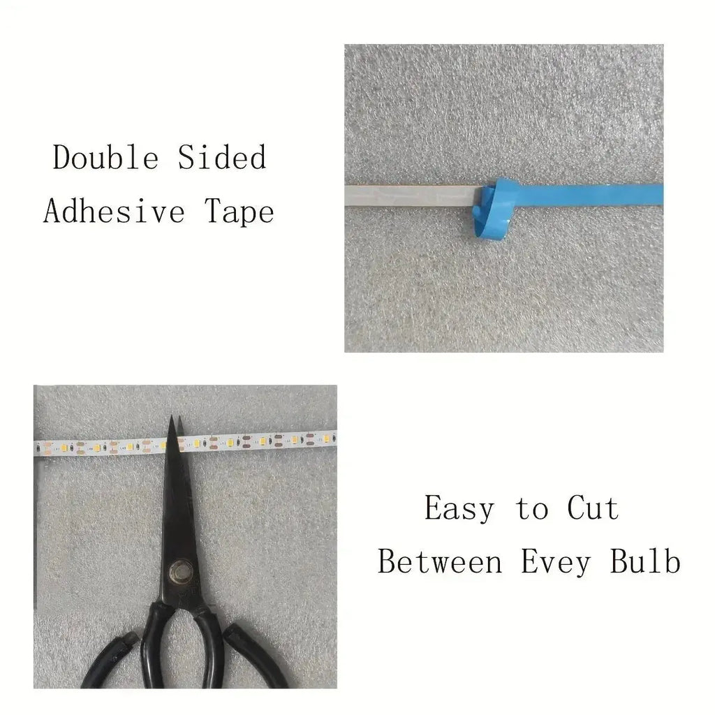 1M LED Night Lamp USB Motion Sensor Dimming LED Strip Lights Nightlights TV Backlight Kitchen Hand Sweep Waving Tape Diode PawLuxe