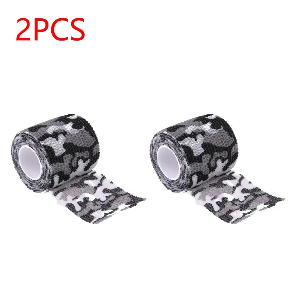 Camouflage Invisible Tape Camo Form Self Cling Camo Hunting Rifle Fabric Tape Wrap Camouflage Tape Outdoor Camping Accessories PawLuxe