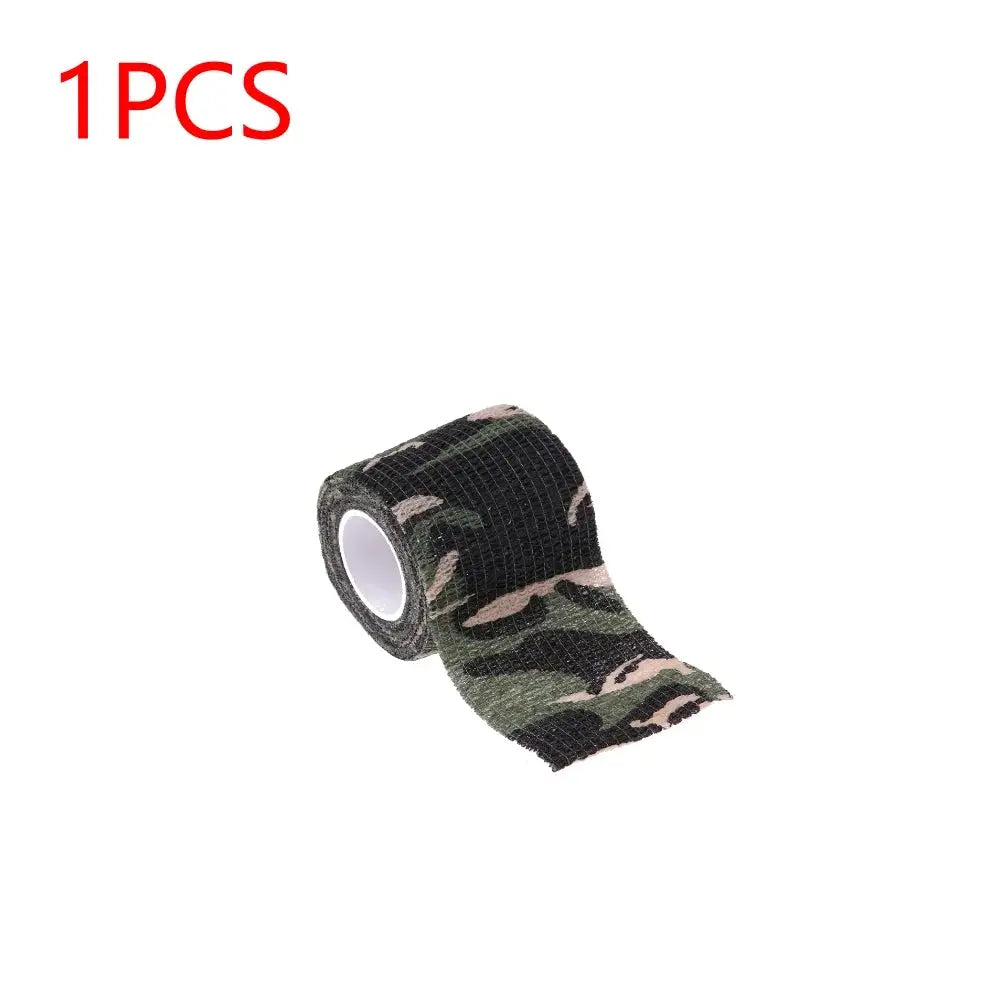 Camouflage Invisible Tape Camo Form Self Cling Camo Hunting Rifle Fabric Tape Wrap Camouflage Tape Outdoor Camping Accessories PawLuxe