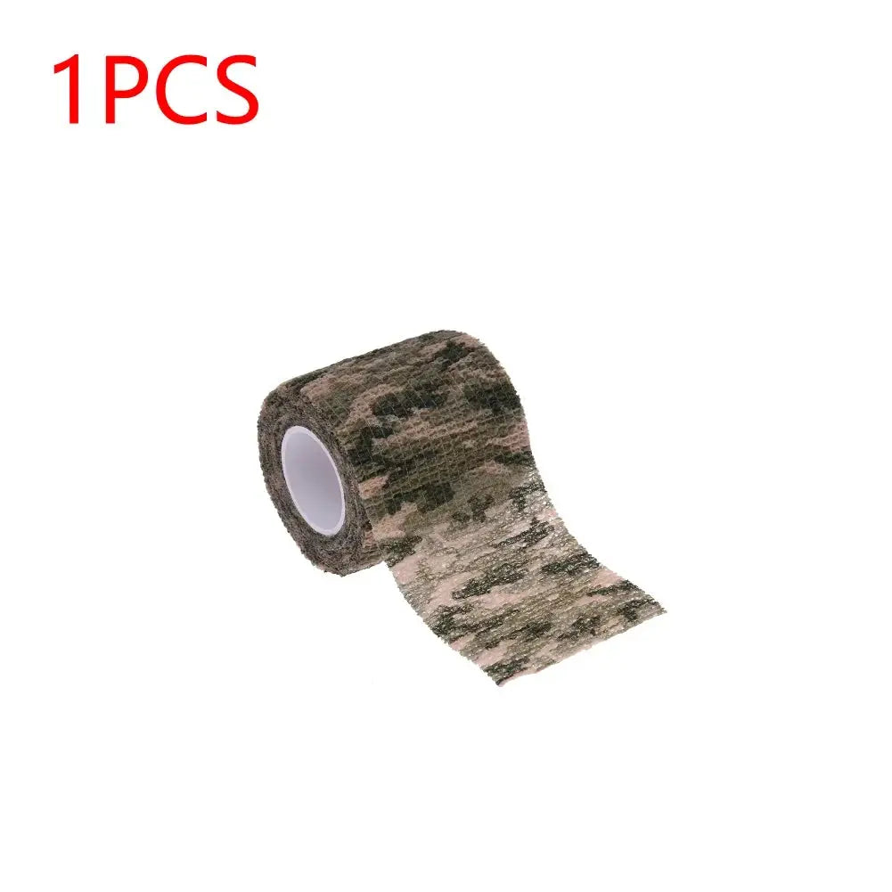 Camouflage Invisible Tape Camo Form Self Cling Camo Hunting Rifle Fabric Tape Wrap Camouflage Tape Outdoor Camping Accessories PawLuxe
